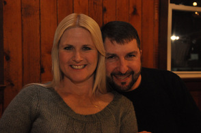 Kerry Hodgson, and David Fanale, two of the guests at the event.