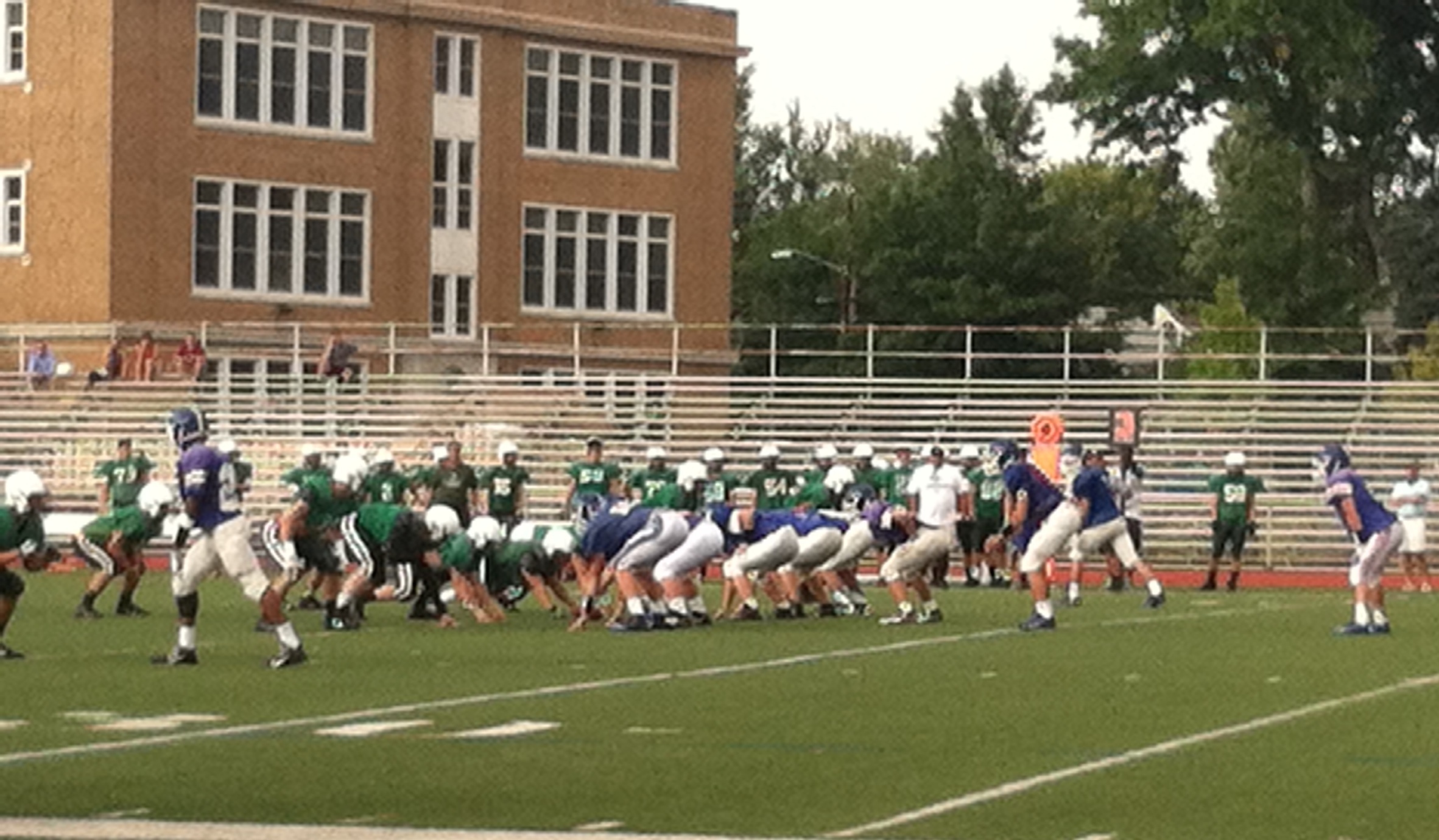 Westfield High School Varsity Football Team Gets Set for 2014 Season