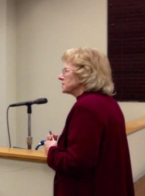 Katherine Little Speaks to Sussex Council