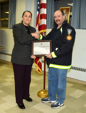 Fanwood EMT Honored for 20 years of Service