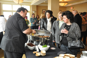 "Chopped" champ Eric B. LeVine, serves up his decadent Mac & Cheese.