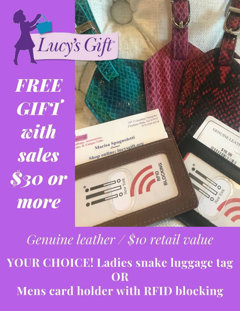 free gift at lucys gift