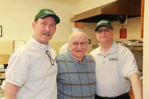 Bill Hoefling, Pat Annelli and Councilman Armand Galluccio