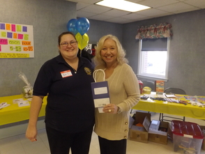 Auxiliary members Betty Wheeler and Joanne Glover