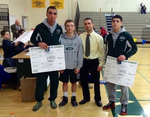 Lancers’ Estevez and Krosser Win Weight Class in District 14 Tournament