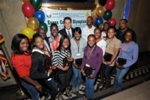 Essex County Executive and Essex County College President Honor Essex County College Graduates who Competed in the Beijing Olympics Photo