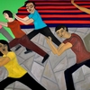 Small_thumb_76f0e2402ba526758bb6_theresa_20desalvio_20morning_20tai_20chi_202010_20oil_20paint_20on_20arches_201000_20lb_20paper_2040x60_20_1_