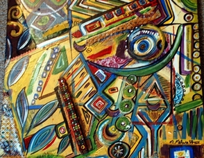 Local Artist's Work on Display at Meadowlands Commission Photo