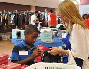 National Council of Jewish Women, Essex County Section, Helps Children in Need to Prepare to Go “Back 2 School” Photo