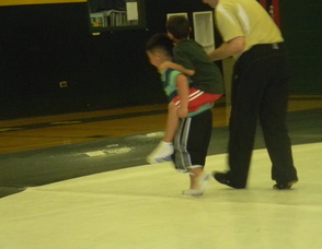 kids trying to take each other down