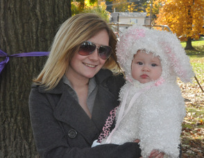 Samantha Vandervelde holds daughter Hannah Lee Suckey, age 6 months.
