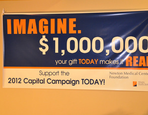 The "Imagine" Campaign presses towards the additional $1 million.