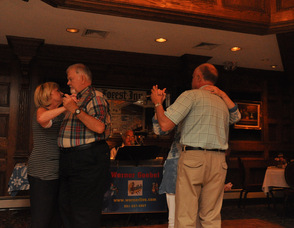 Guests dance at the German Heritage Festival.