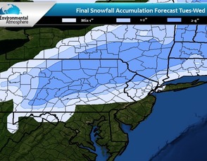 GeoEnvironmental Atmosphere's forecast of the storm.