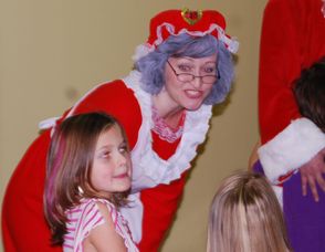 Chatting with Mrs. Santa