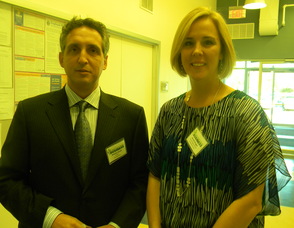Business Owners Michelle Brugger and Jimmy Vardas