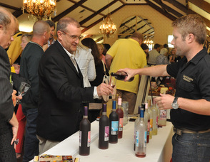 Rich Vogt of Cava Winery serves up wines infused with fruit.