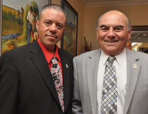 Freeholders Parker Space and Richard Vohden.