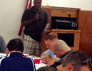Marcus White gives the Invocation