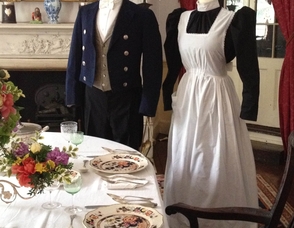 Liberty Hall's current exhibit, Ring for Service.