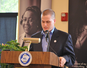 Town Manager Thomas S. Russo, Jr., as Master of Ceremonies.