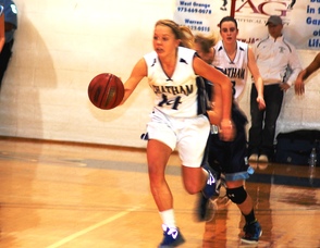 Heading to the hoop