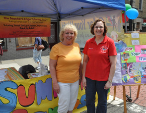 Karen Johnson of Color My World, and Patricia Vorhees of The Teacher's Edge.