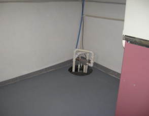 French Drain and Water Powered Sump Pump