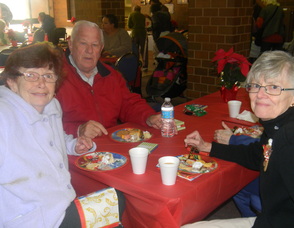 seniors attending the luncheon