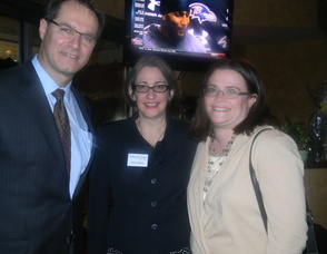 Robert Petroro, the president of Family First Homecare with chamber members