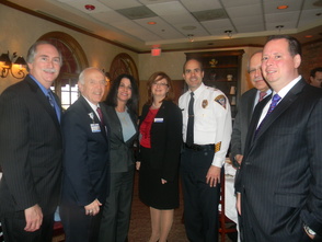 Chamber members at the breakfast