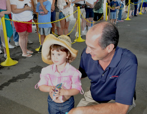 Jordan Fogelson, "Little Miss Daisy Duke" third place winner.