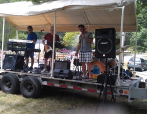 The BGB Band covers "Roadhouse Blues" by The Doors.