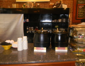 Some of the soup they offer for lunch