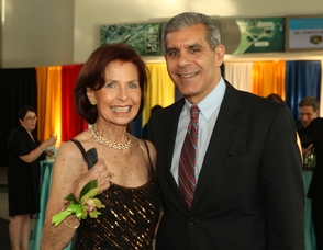 Jennifer Chalsty and State Sen Joe Kyrillos at LSC