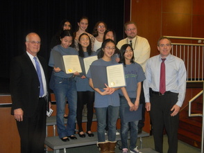 The Femgineers from Heritage Middle School