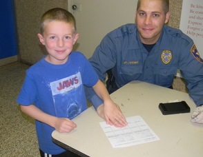 Kindergartener  Shane Ondrejko 