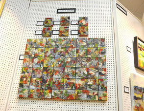 Linda A. Ippolito Collage on Clayboard and Canvas.