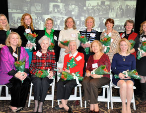 JLOSH Past Presidents at the luncheon to mark its centennial year.
