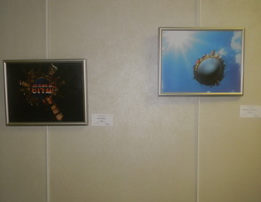 Art on display in the show
