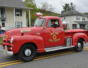 Netcong's antique fire truck.
