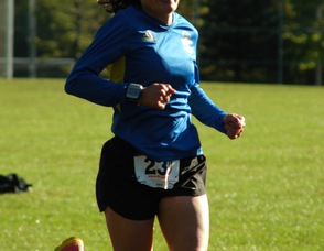 Karyn Layton from Rockaway, N.J., #239, who ranked fifth overall for the women. 