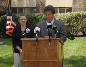 Assemblywoman Mila Jasey and Assemblyman John McKeon