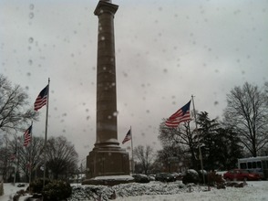 Snowing in Westfield