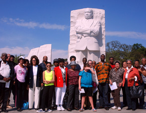 Local MLK Association Visits The Dr. King Monument in D.C.
