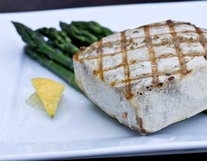 Swordfish & Asparagus are both easy to grill and are crowdpleasers