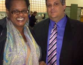 Debra Mapson and Ron Charles