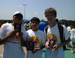 Eighth graders from New Providence Middle School.