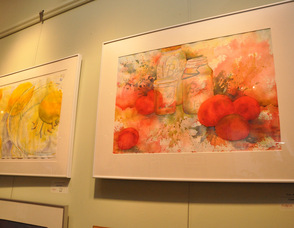 Lemons and tomatoes by artist Jane Brennan Koeck.