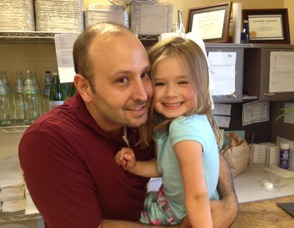 Jason White and his daughter Avery